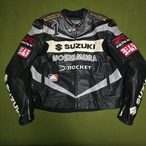 Joe Rocket Suzuki Yoshimura GSX-R Racing Motorcycle Biker Jacket.
